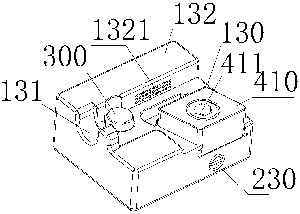 Puncture needle clamping device