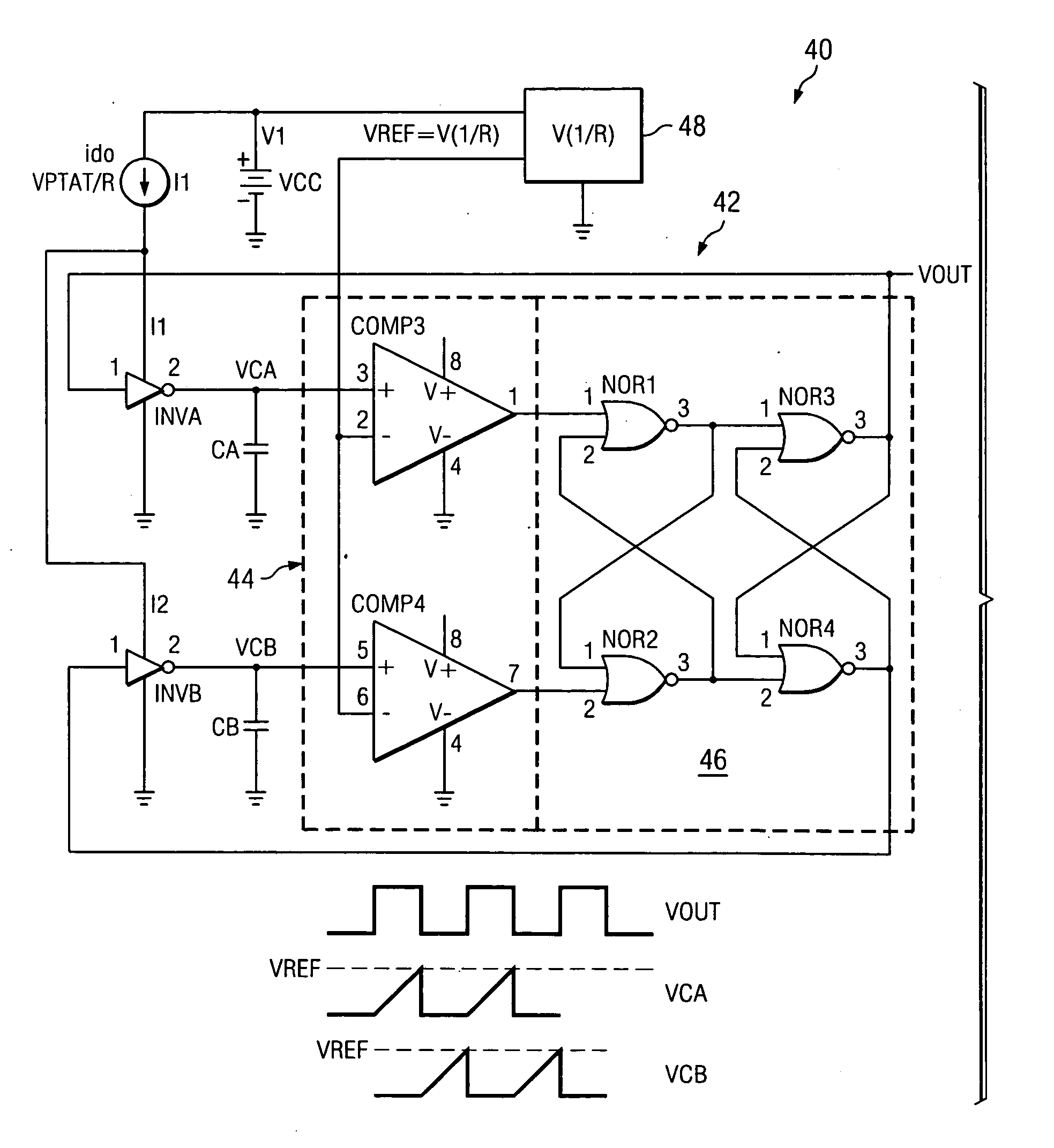 Process, supply, and temperature insensitive integrated time reference circuit