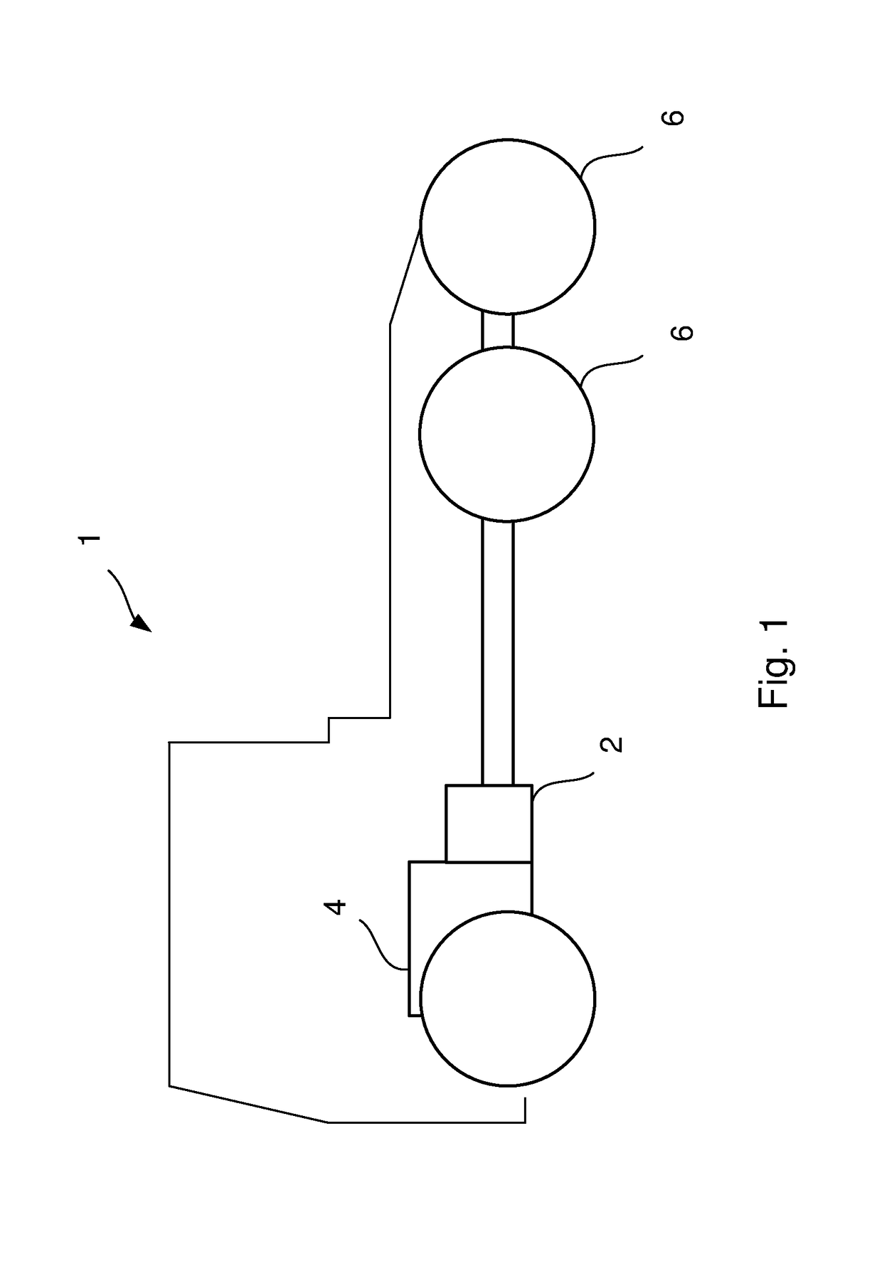 Gearbox for a hybrid powetrain and method to control the gearbox