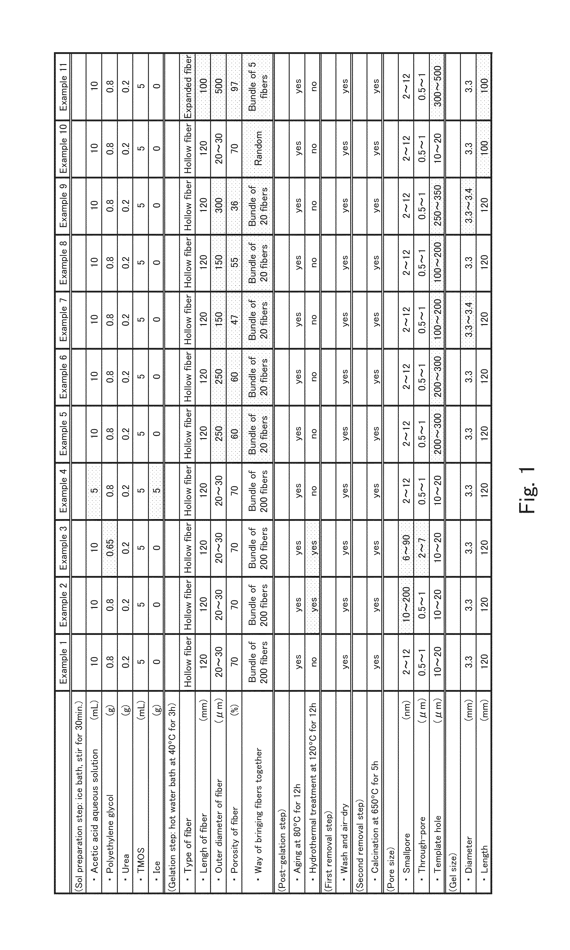 Method for Producing Porous Monolith