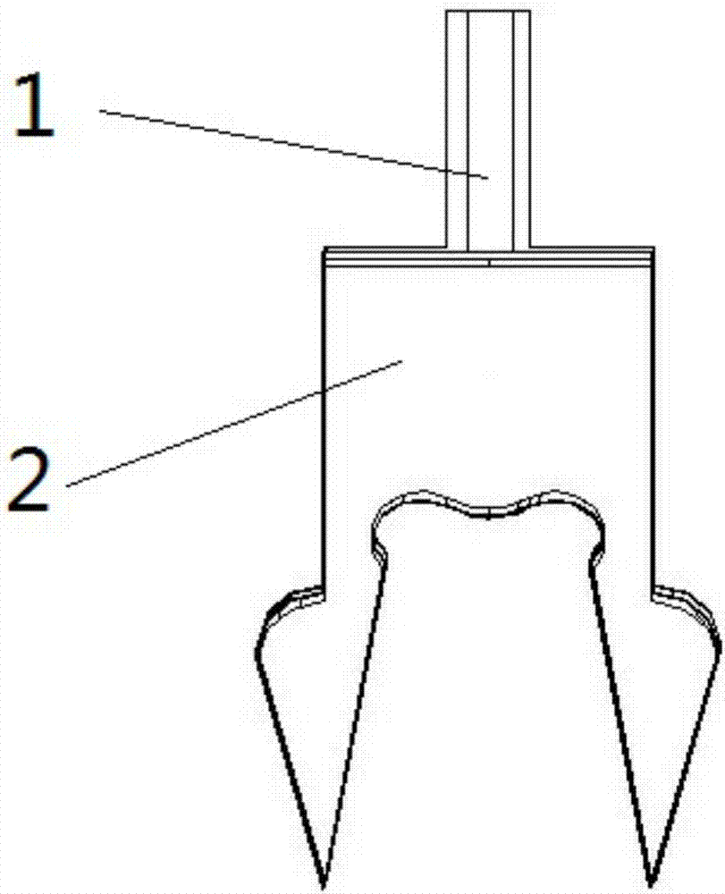 Application method of hexagonal screw clamping tool for installing air conditioner