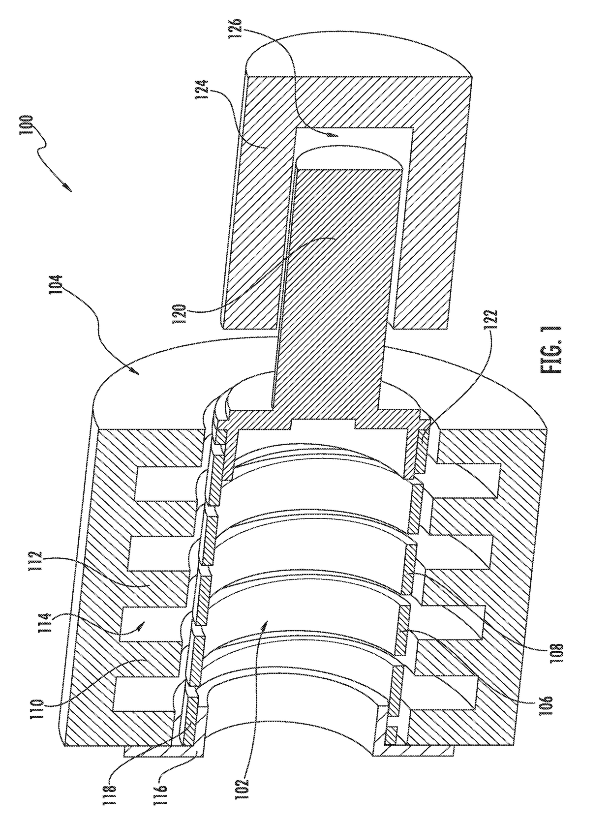 Linear motor with electromagnetically actuated spring mover