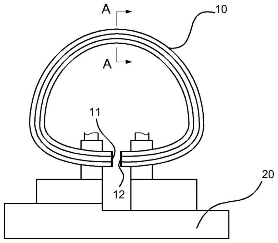 Flash welding forming method for titanium alloy special-shaped-section annular piece