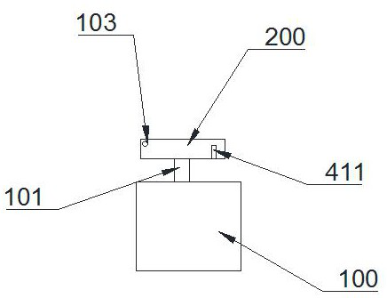 Rotary dental floss pick and production process thereof