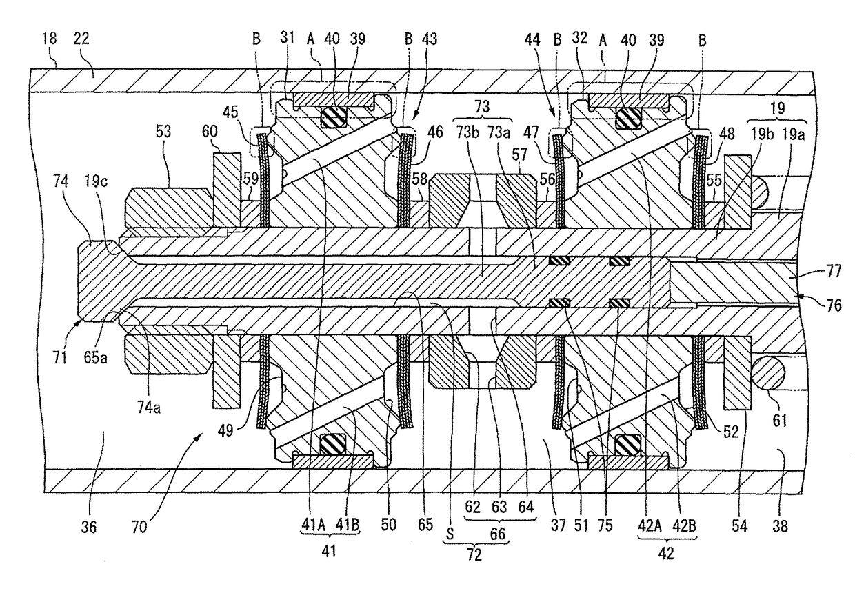 Vibration damping device for a vehicle body