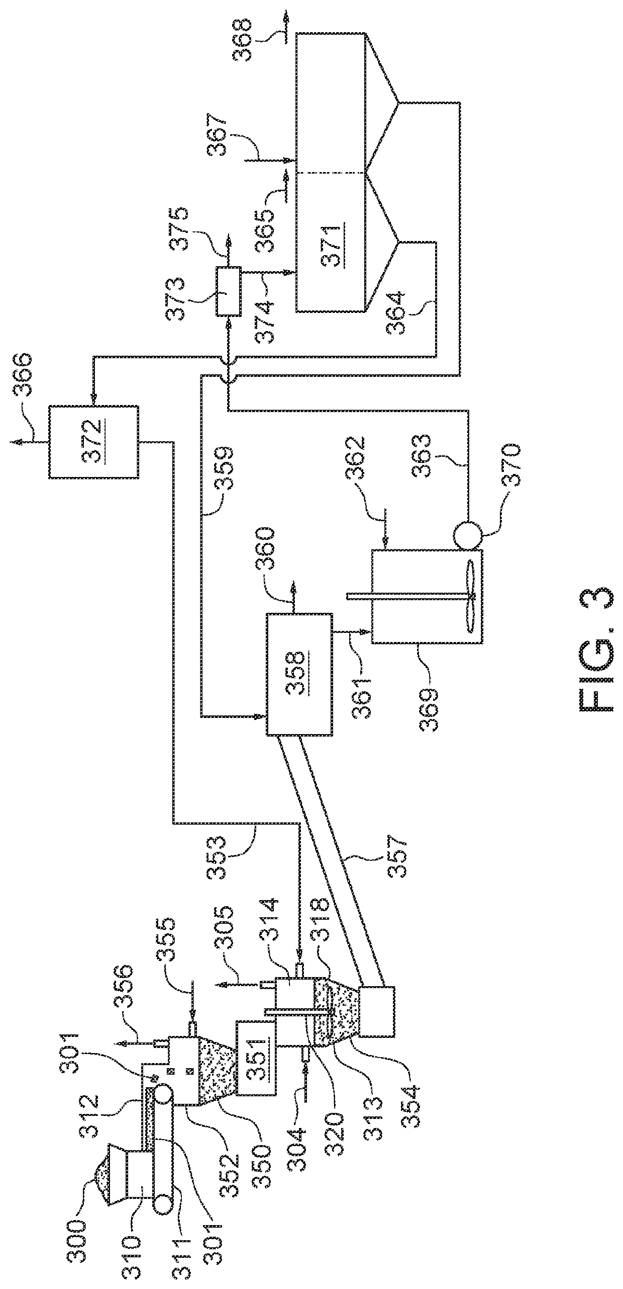 Process and process line for solvent extraction of bitumen from oil sands