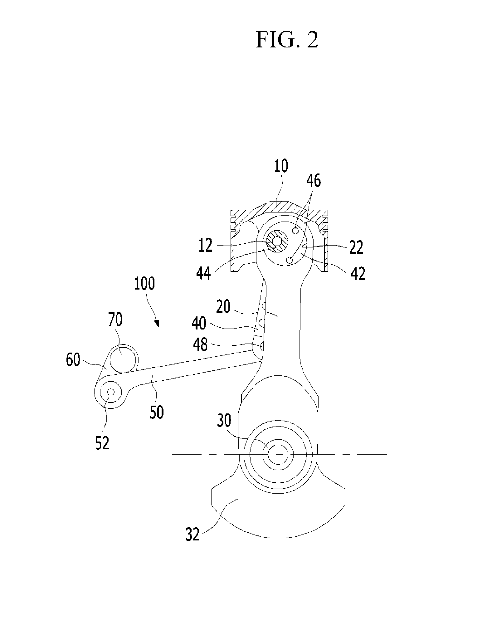 Variable compression ratio control system