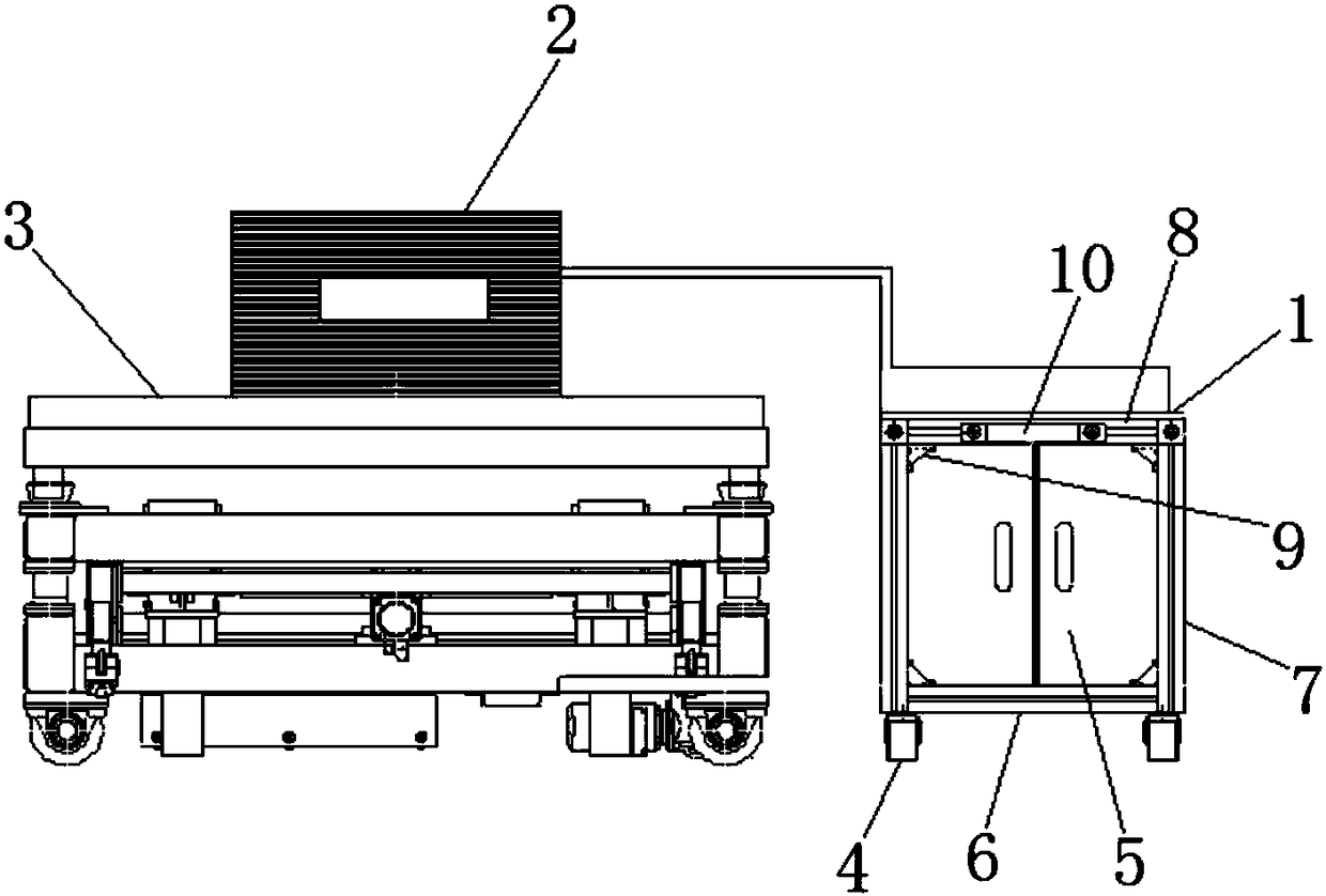 Gas tightness detection device for fuel cell stacks