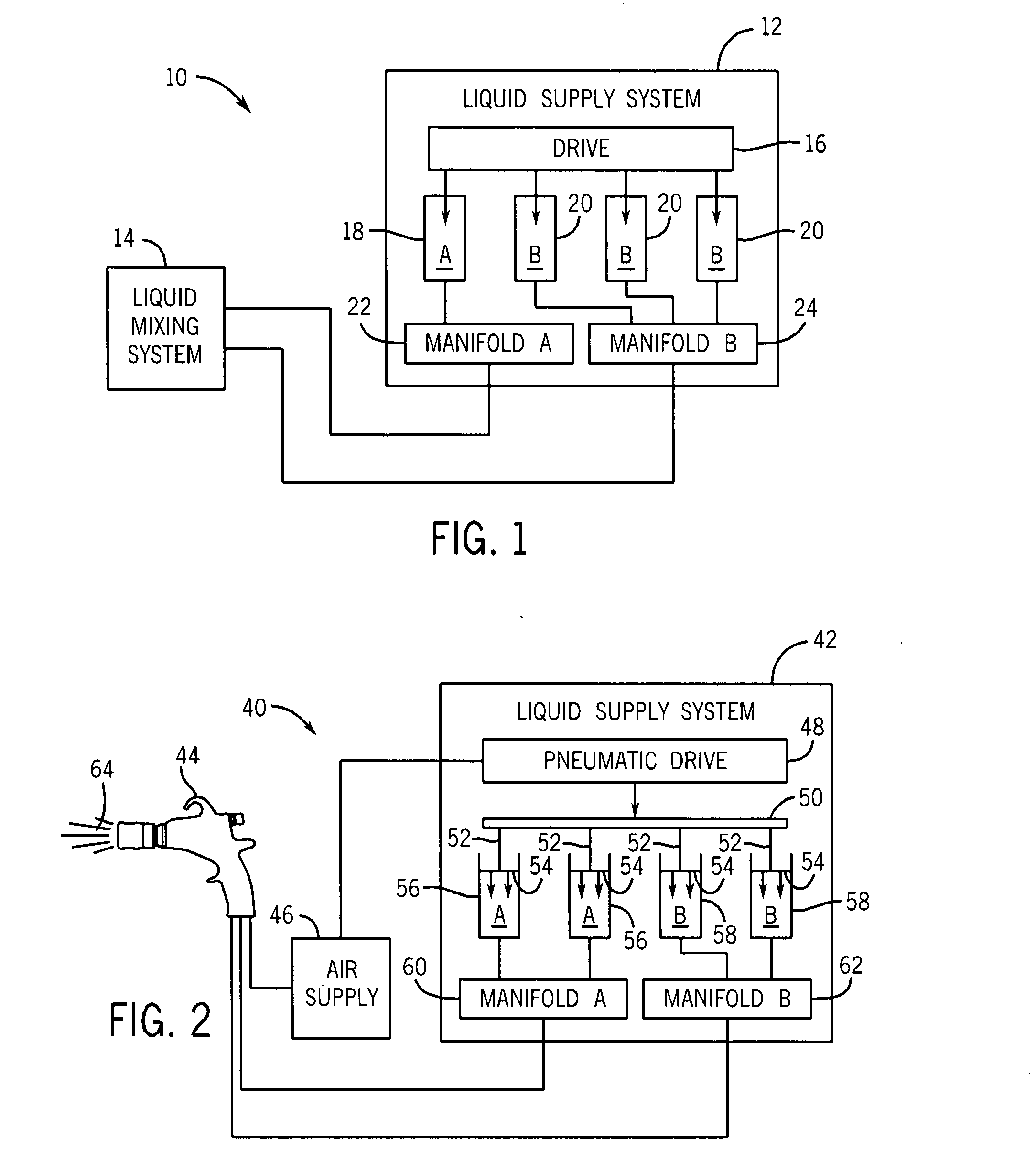 Positive displacement plural-component finishing dispenser system and method