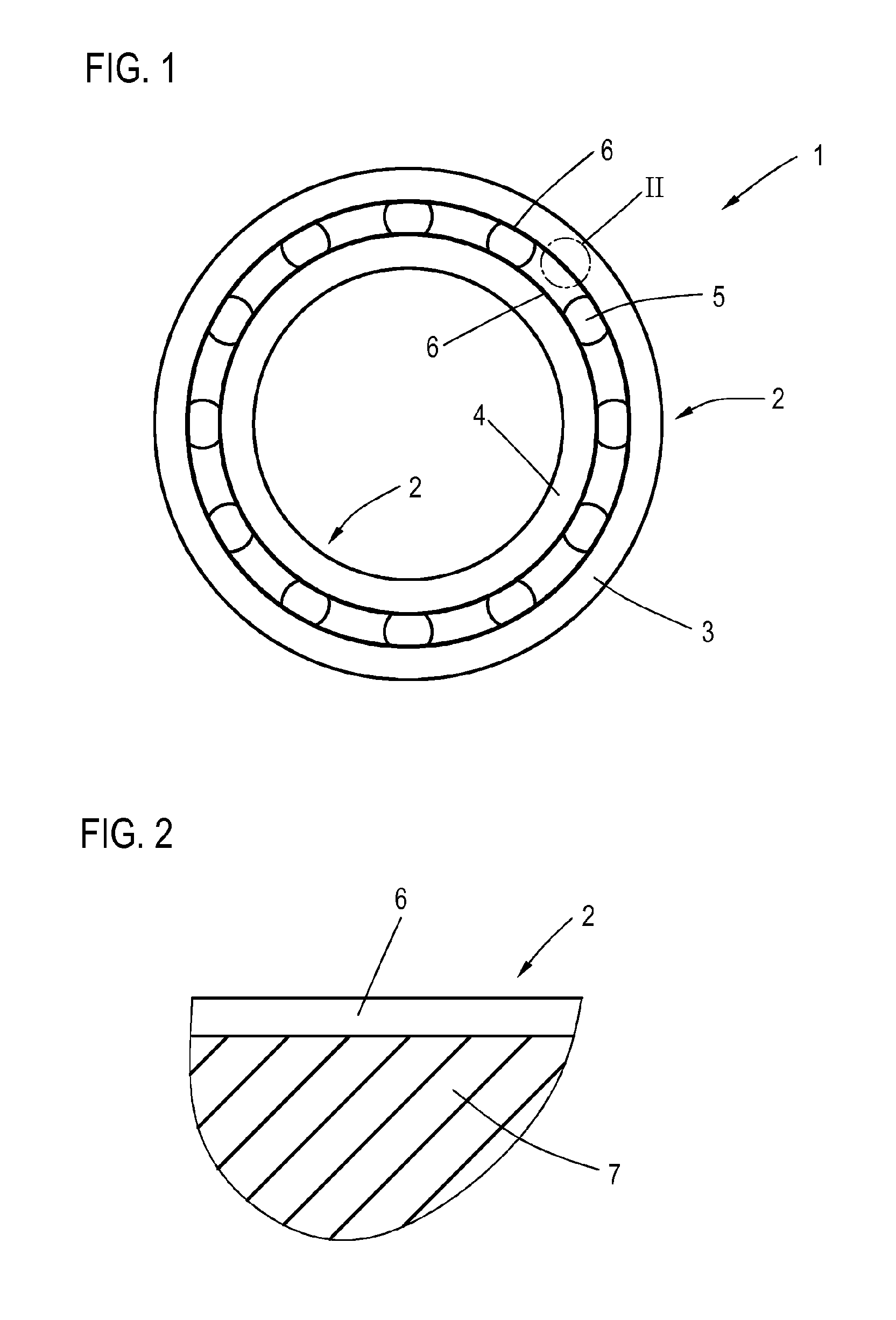 Rolling bearing element, in particular rolling bearing ring