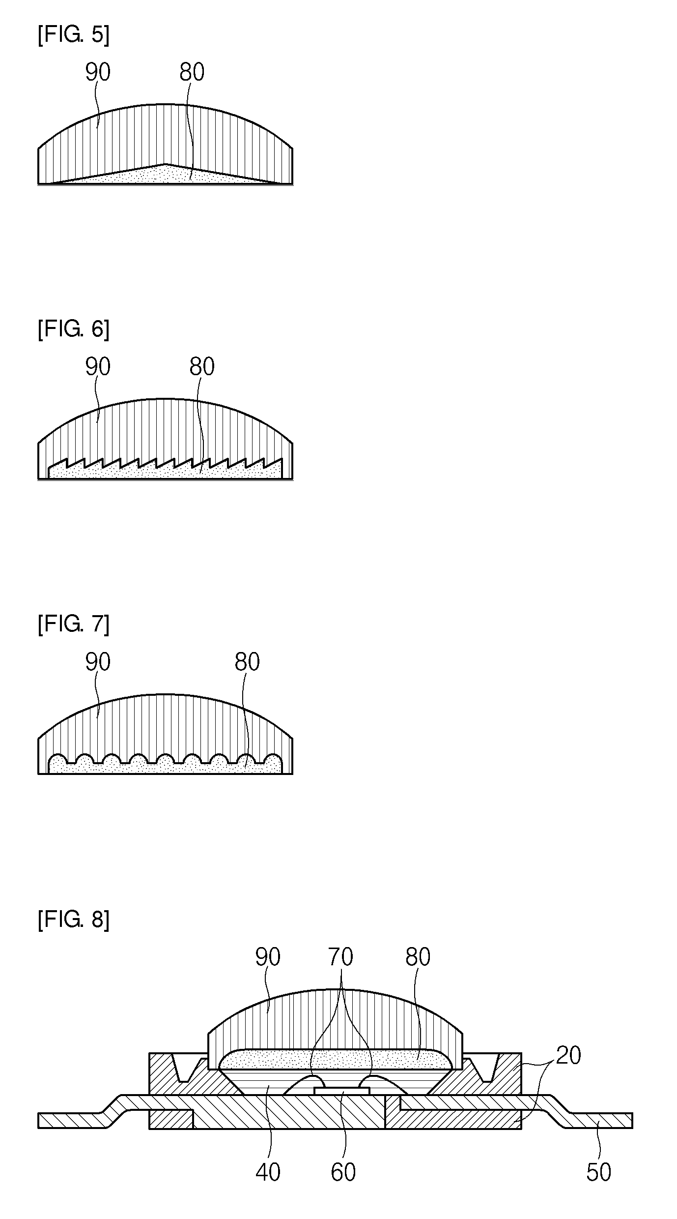 Surface mounting device-type light emitting diode