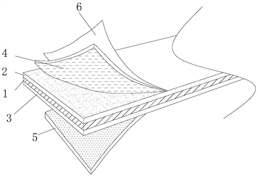 Graphene orderly distributed conductive cloth metal adhesive tape