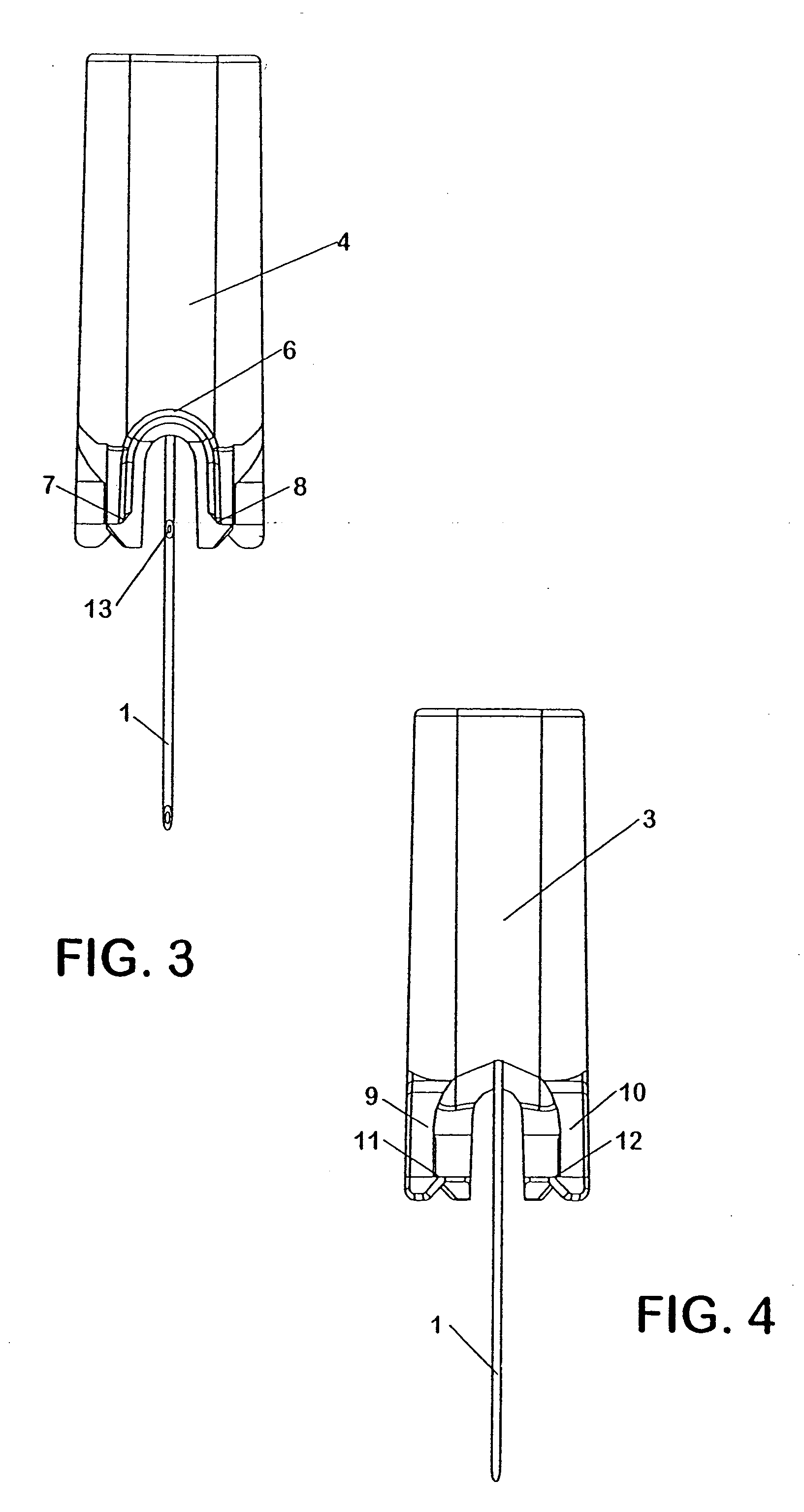 Medical puncturing device