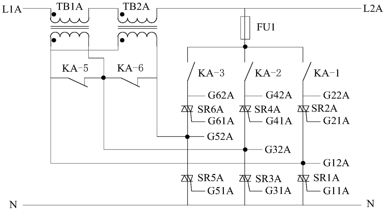 Compensation type AC voltage-stabilizing control method