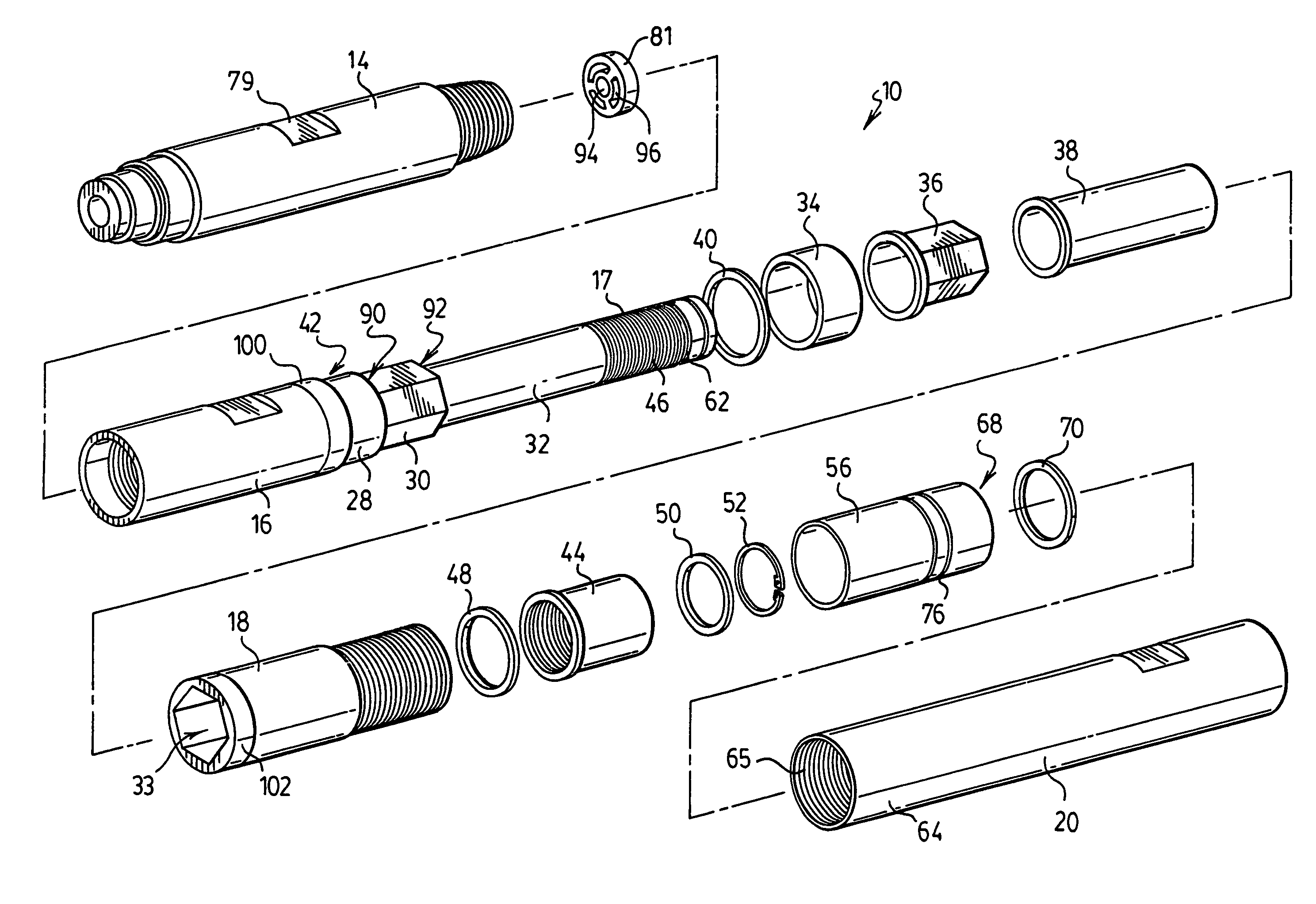 Electrical isolation connector subassembly for use in directional drilling