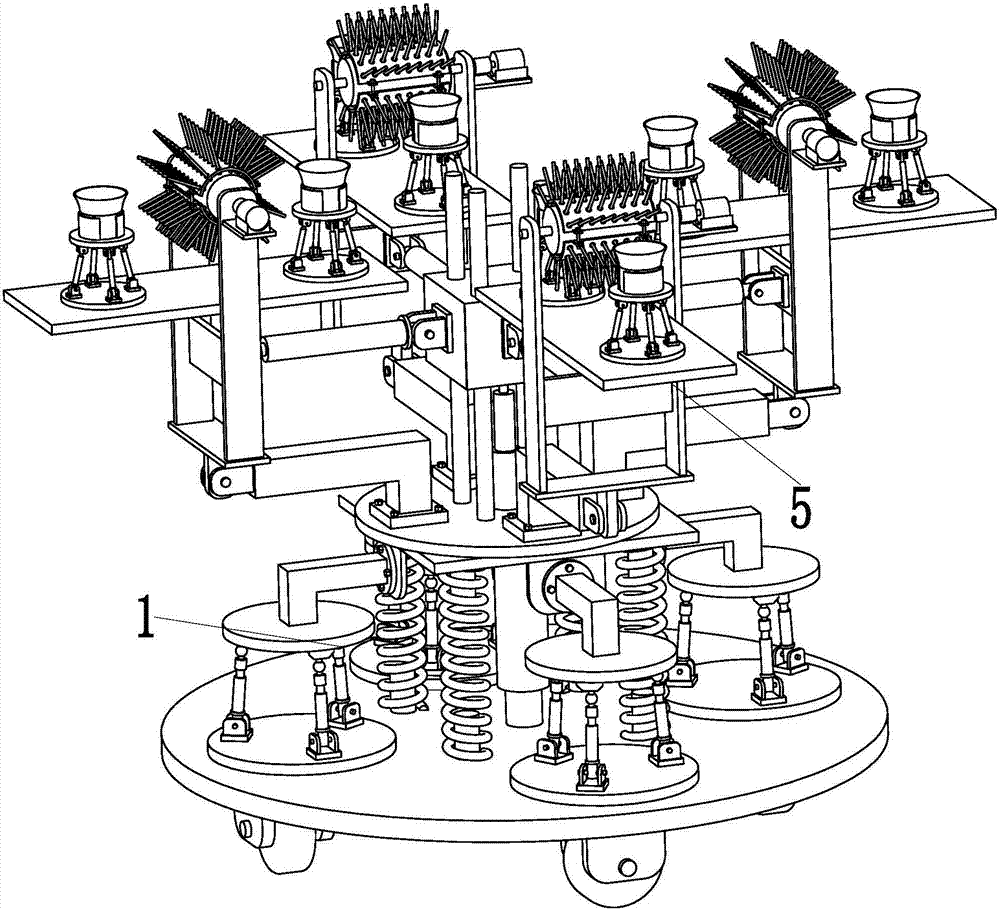 An Indoor Building Cleaning Robot Based on Parallel Mechanism