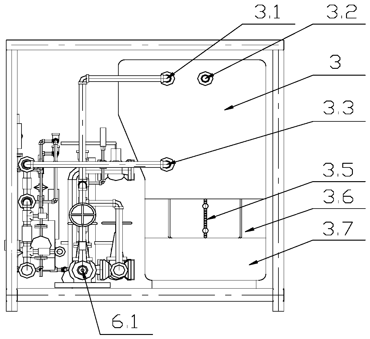 Pretreatment method for oily sludge on horizontal screw filter pressing type offshore platform