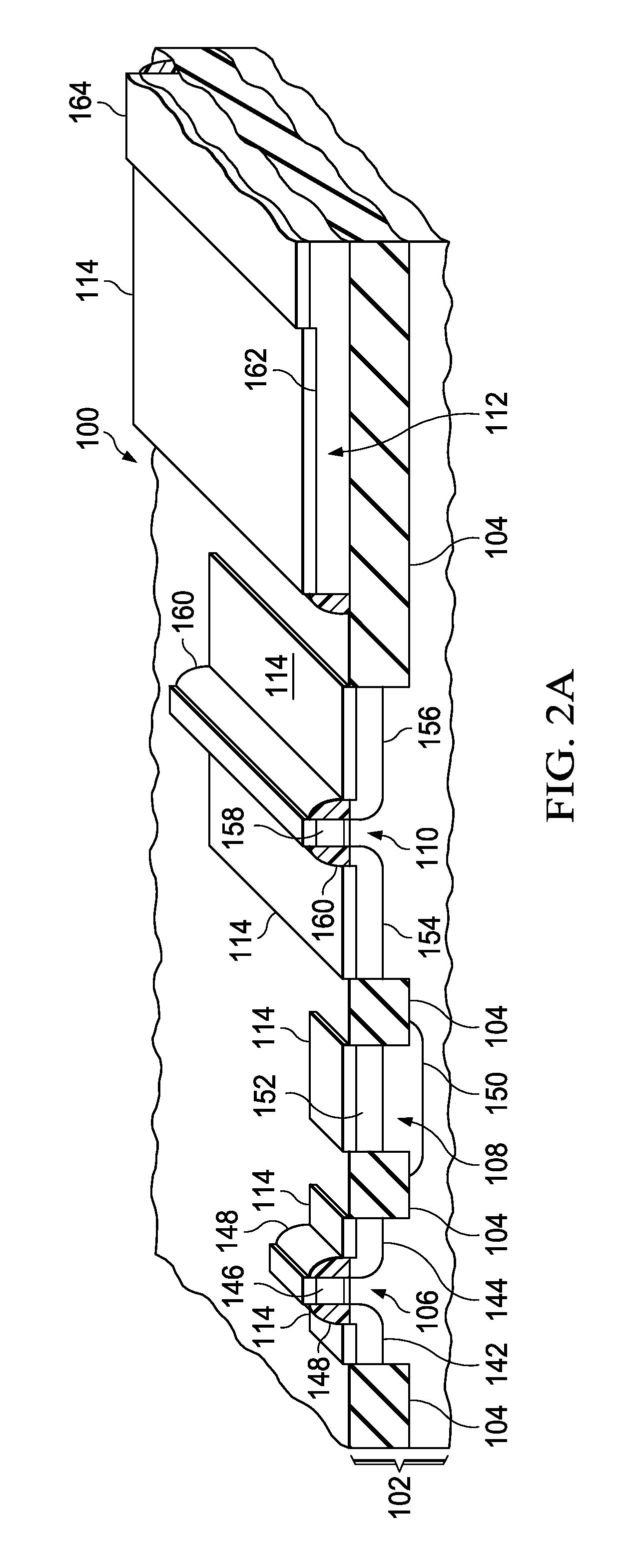 Low resistance stacked annular contact