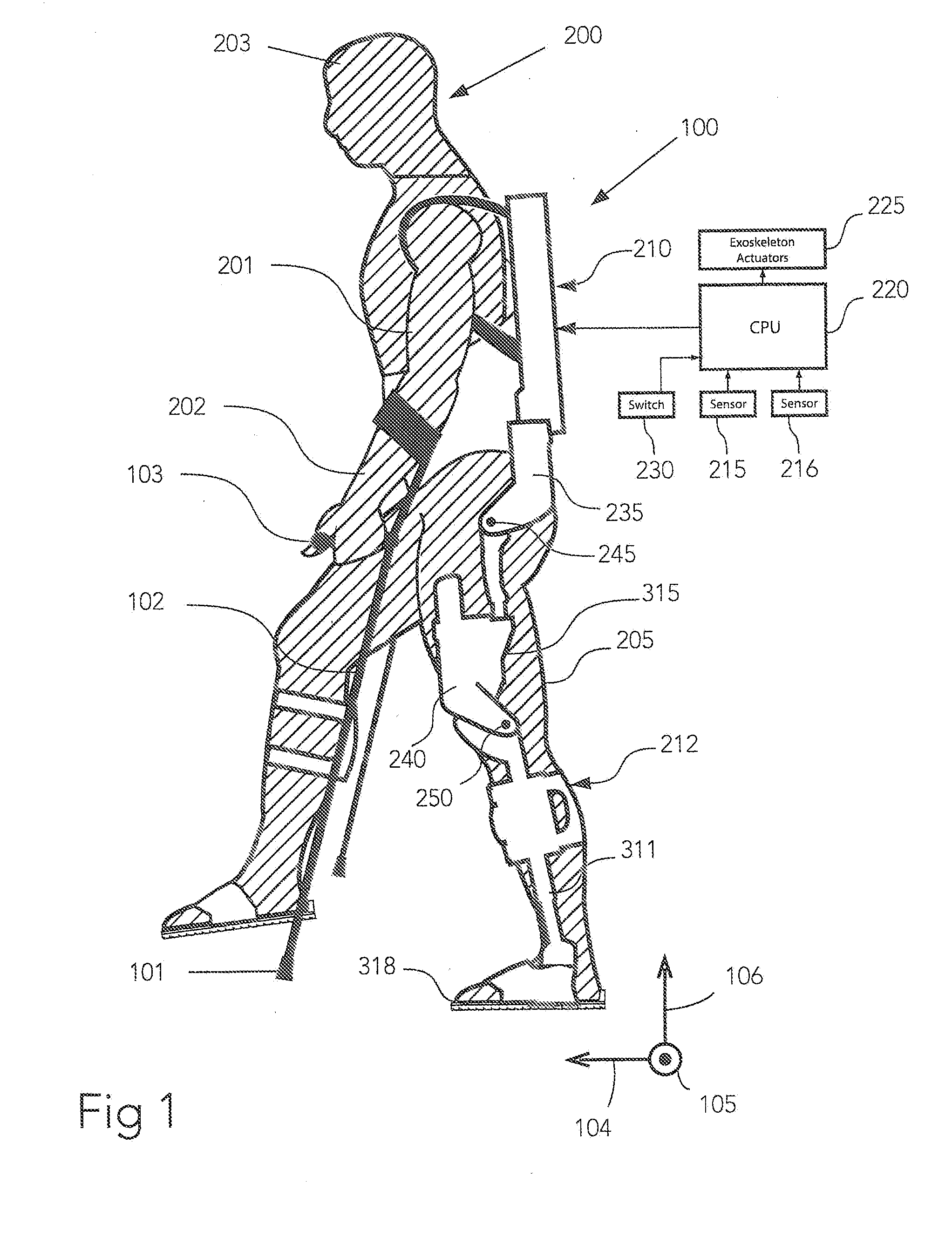 Human Machine Interface for Lower Extremity Orthotics