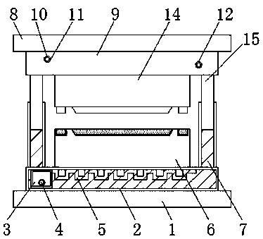 Forming device for producing glass pen production