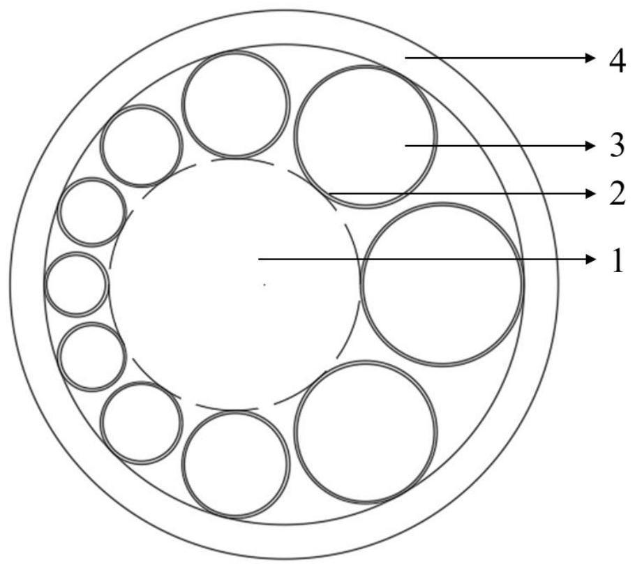 An anti-resonant optical fiber with both single-mode transmission and low bending loss