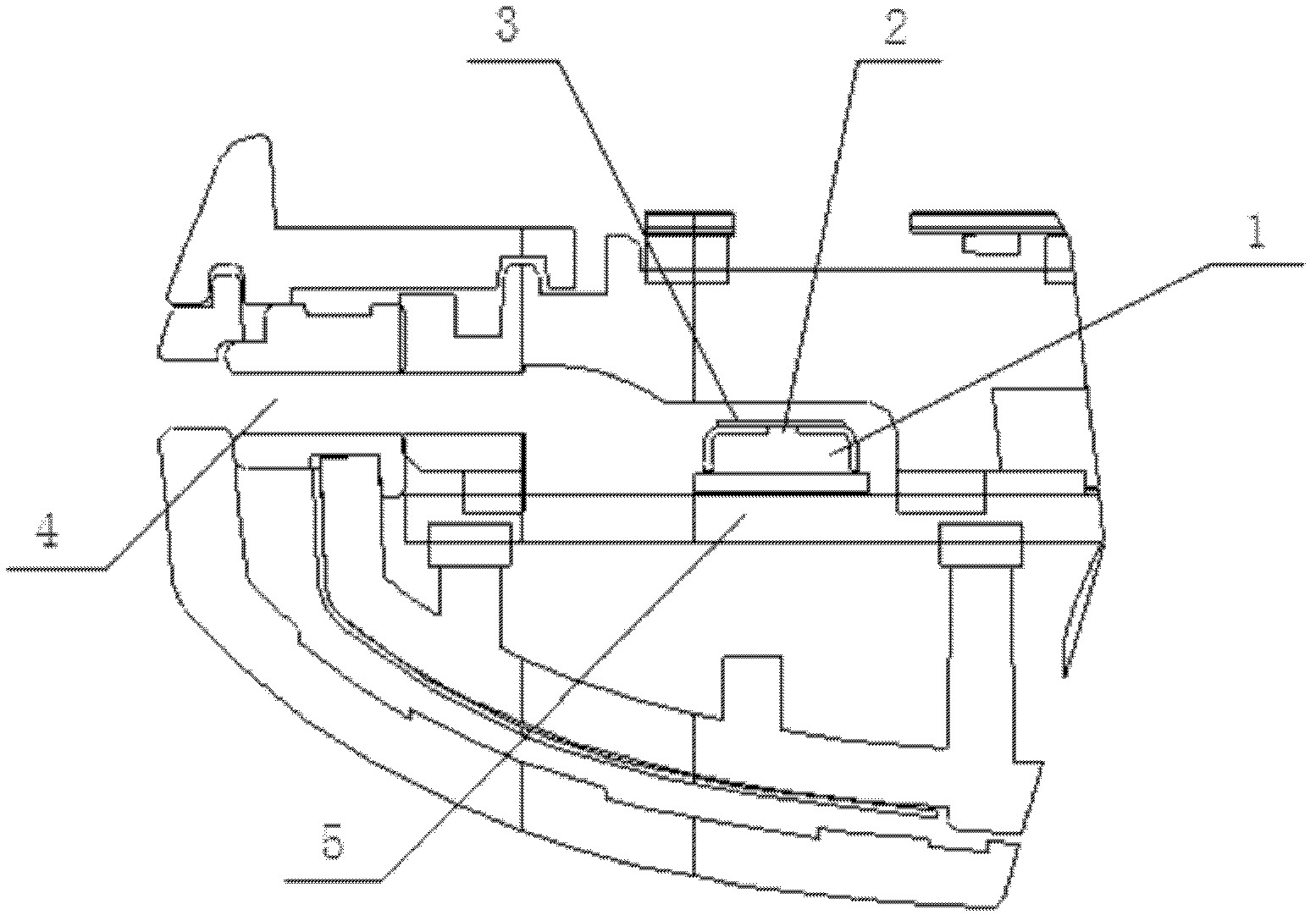 Microphone dustproof structure and assembling method thereof