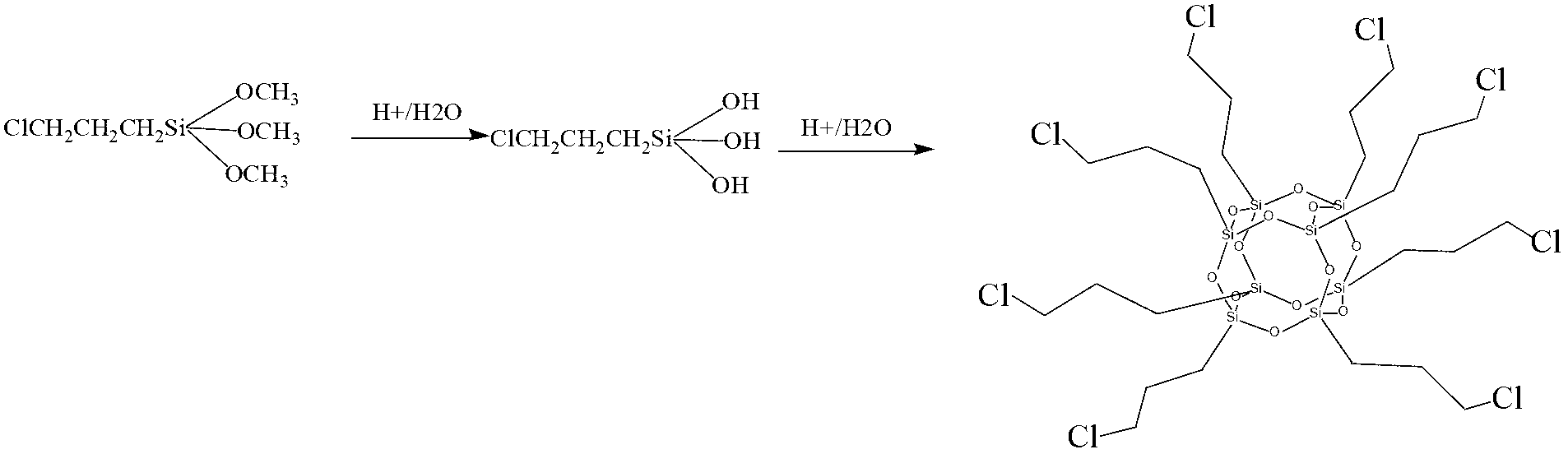 Star silsesquioxane-grafted acrylic ester-sulfonated styrene segmented copolymer and preparation method thereof