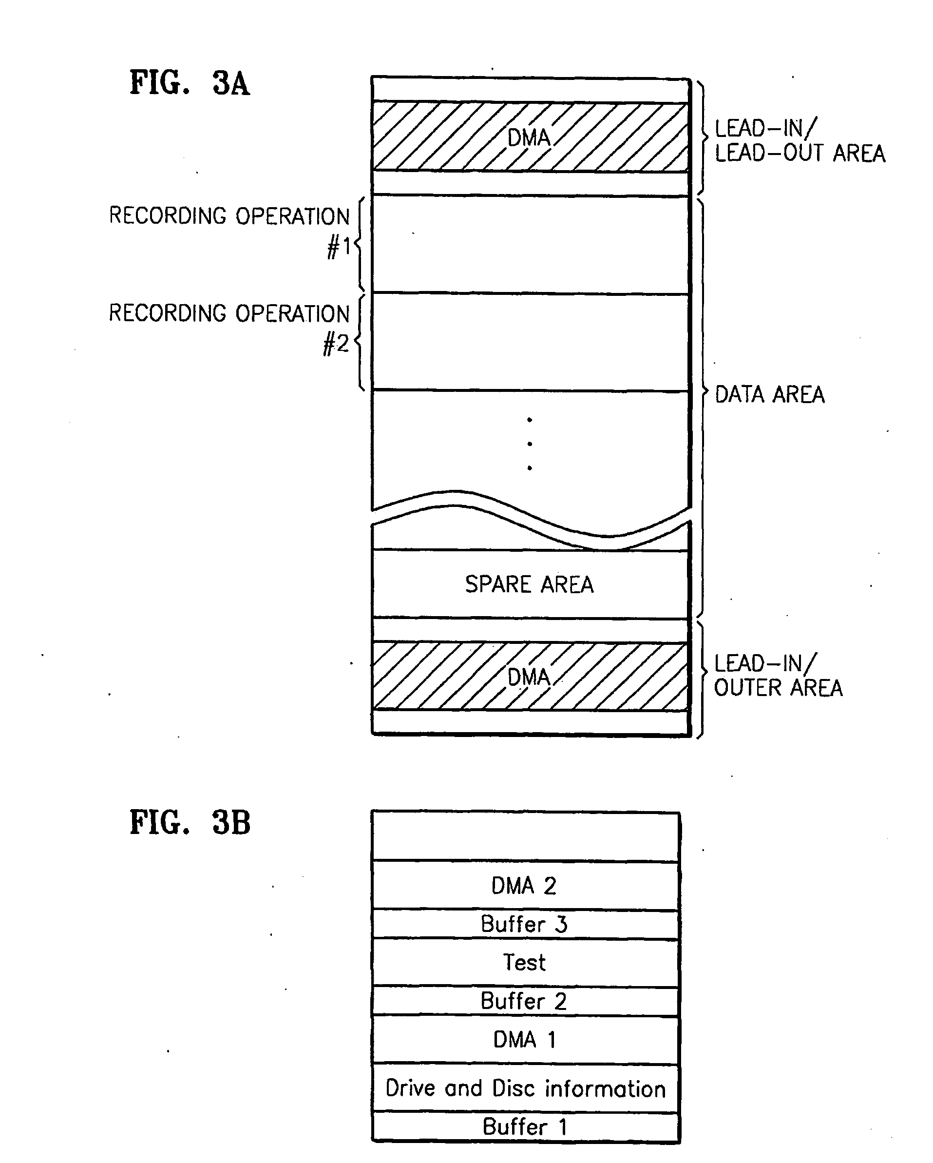 Method and apparatus for managing disc defects using updateable dma, and disc thereof