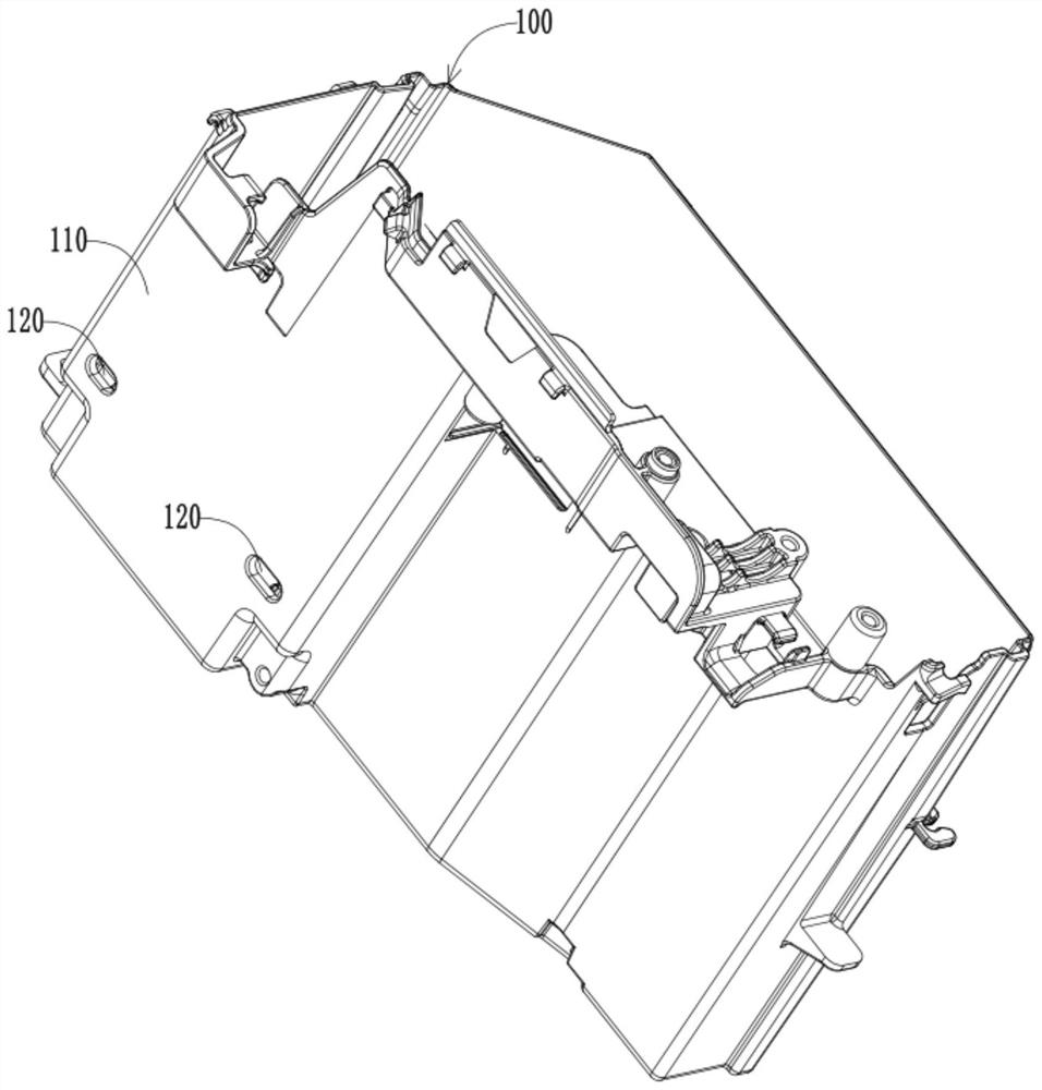 Electric control box assembly and air conditioner