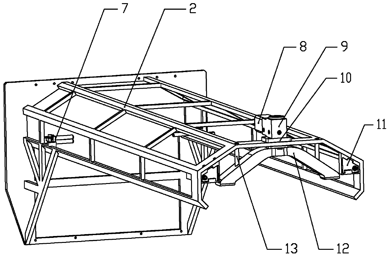 A triangular prism-type deployable planar film antenna mechanism