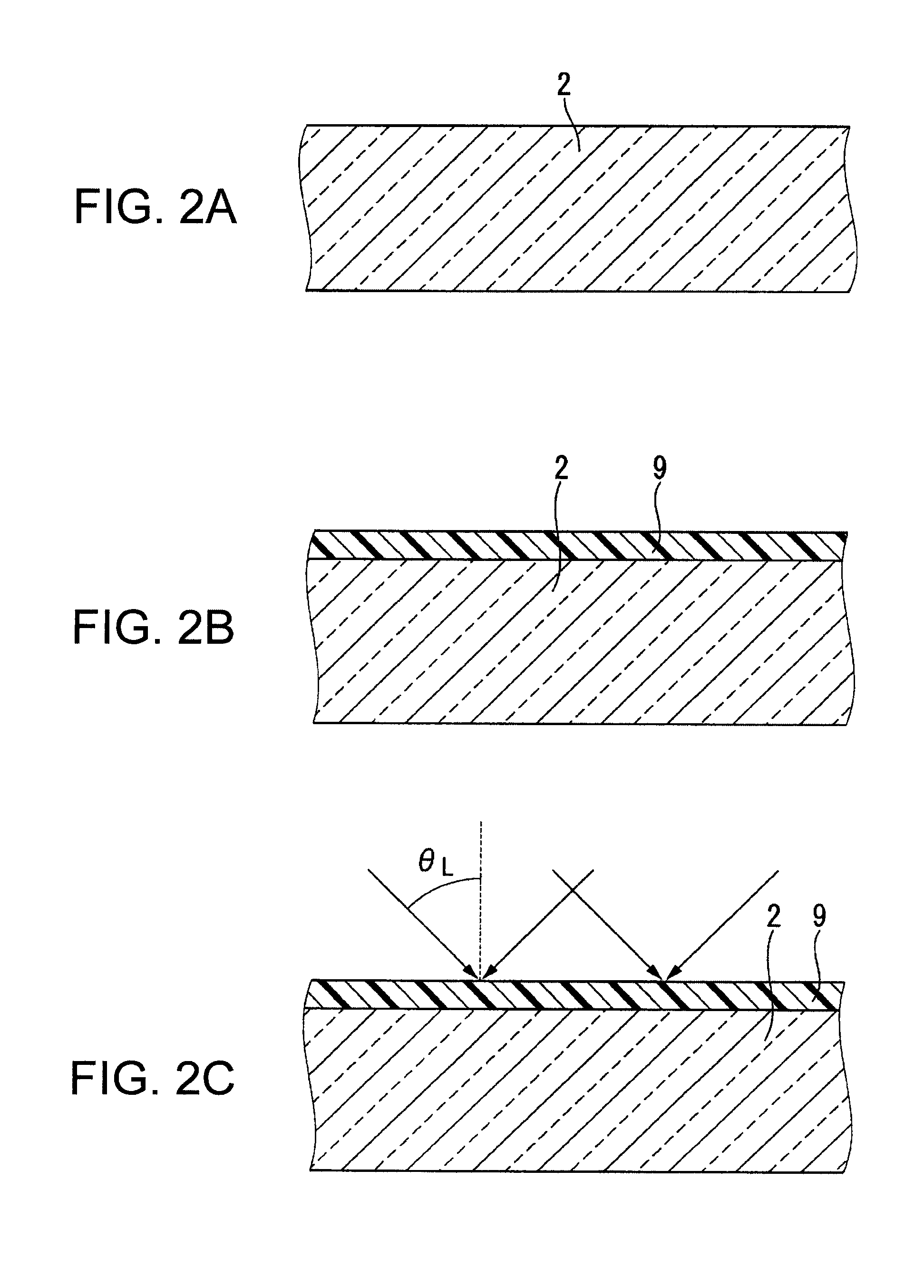 Method for manufacturing an optical element to polarize and split incident light