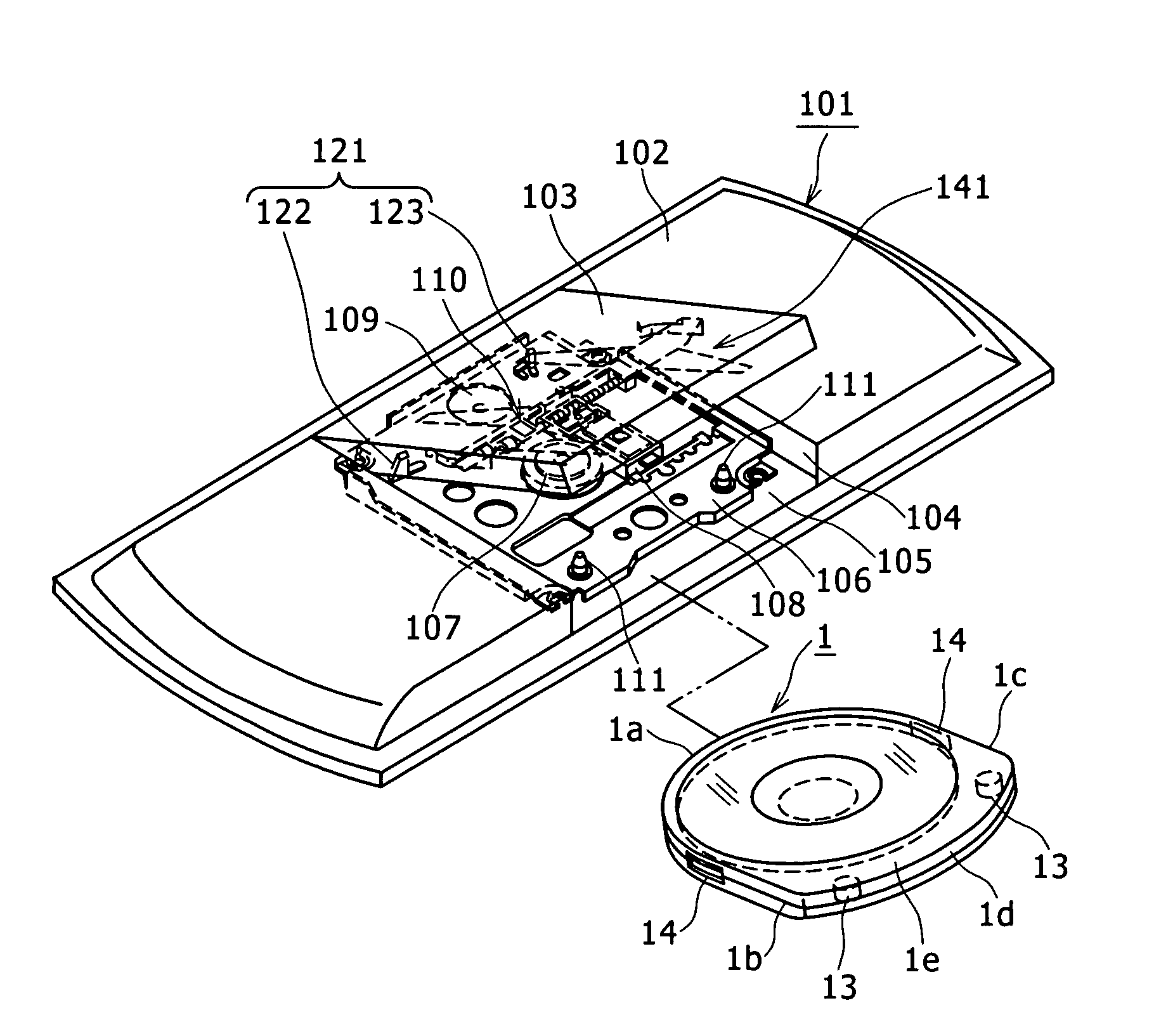 Reproducing device