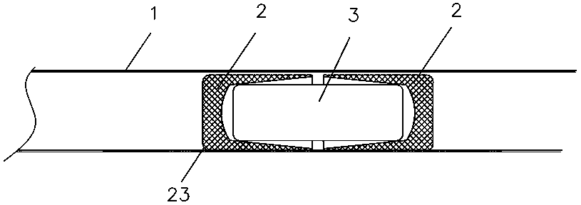 A piston sheath device for pneumatic conveying of materials