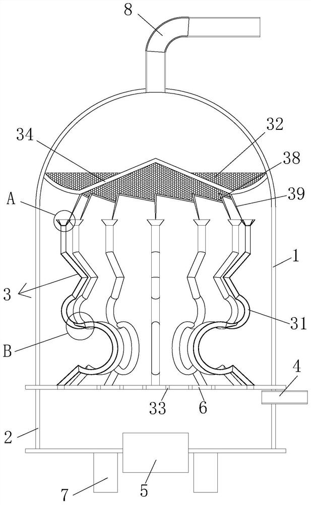 Methanol rectification device