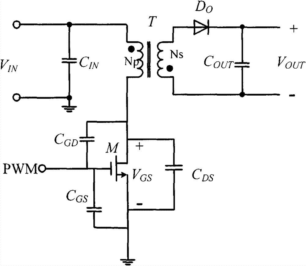 Driving circuit and driving method applied to flyback-type converter and quasi-resonant soft-switching flyback-type converter applying same