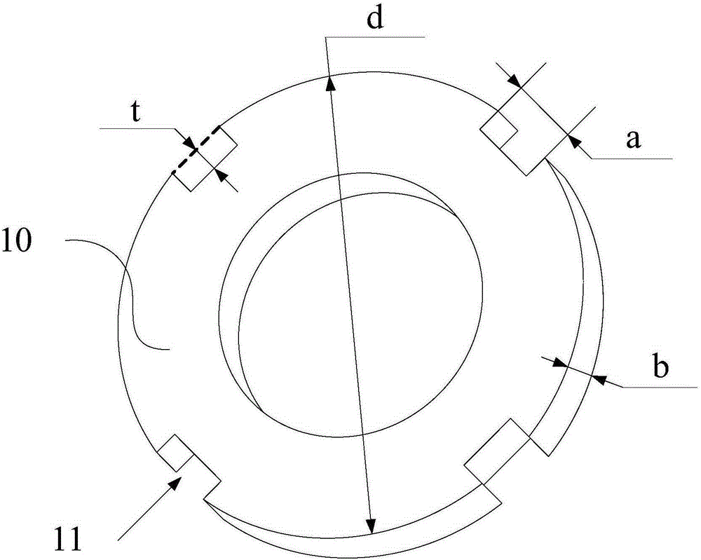 Auxiliary tool for granularity adjustment device and granularity adjustment system