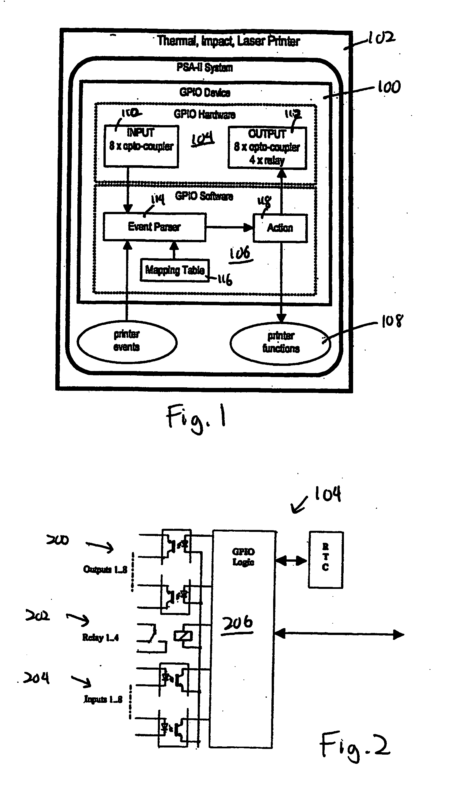 Apparatus and method for controlling and managing and RFID printer