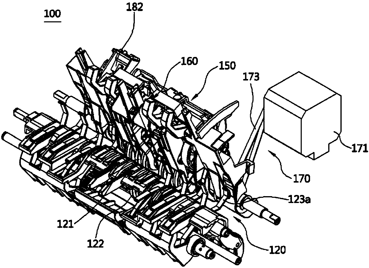 Banknote stacking apparatus