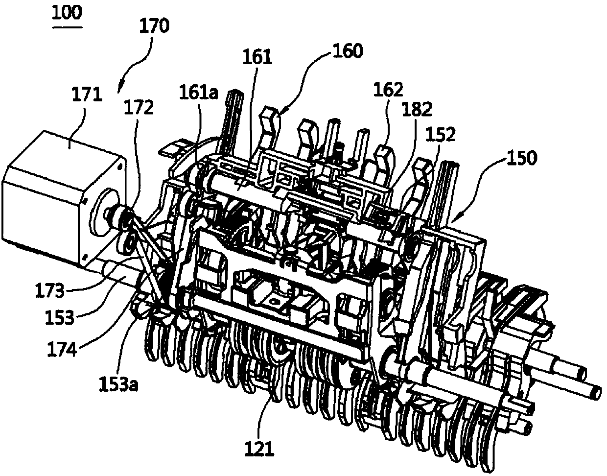 Banknote stacking apparatus