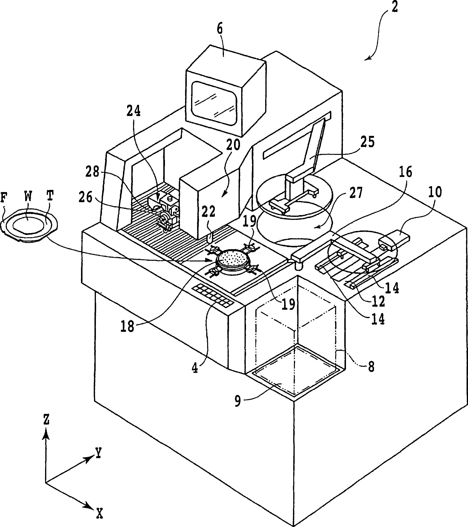 Magagement method of consumables