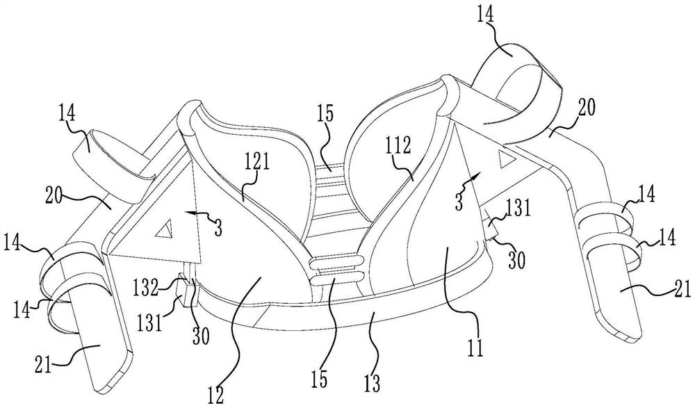 Double-side fixing type upper limb supporting assistive device and supporting method