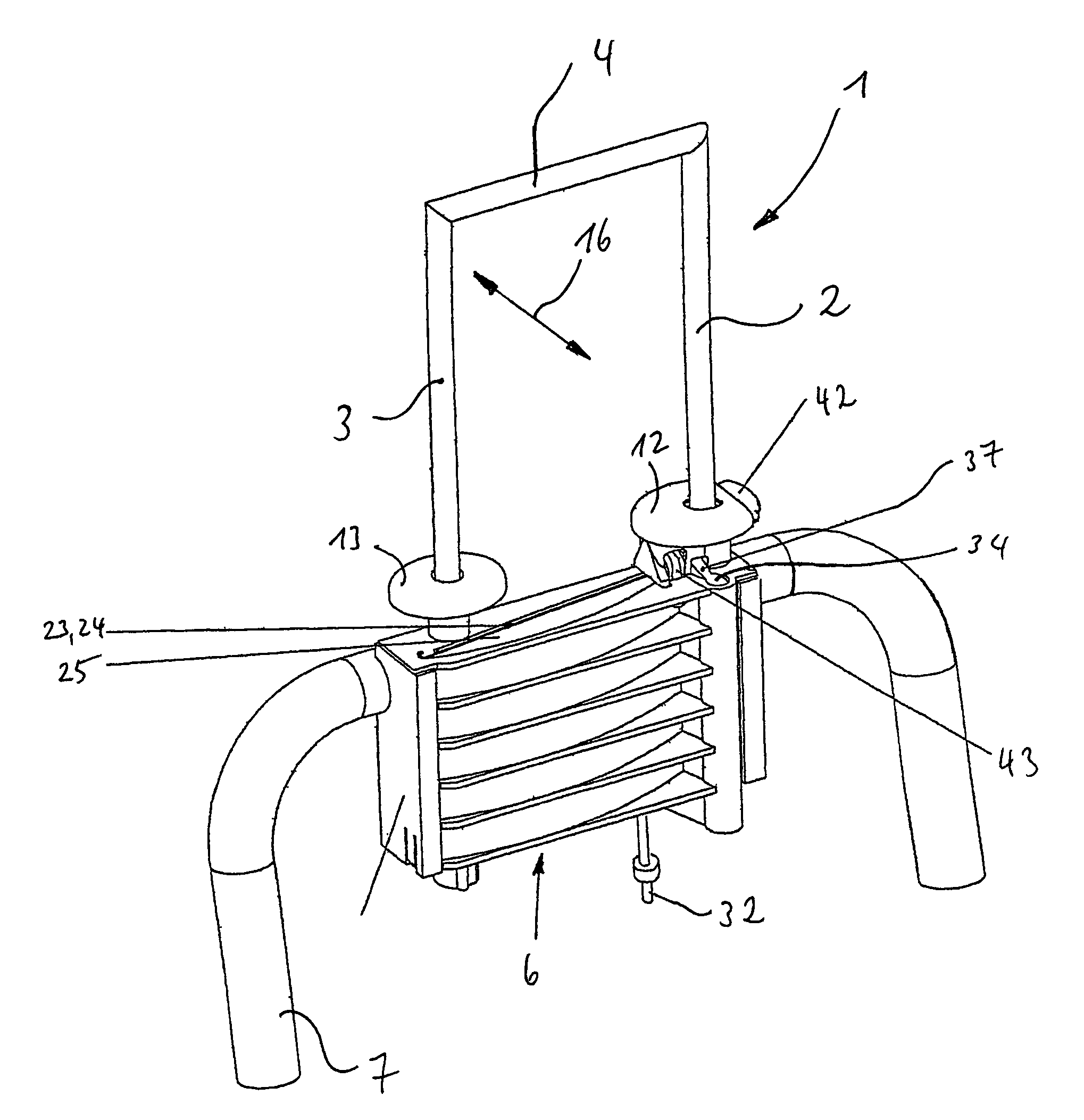 Vehicle seat with a headrest and headrest adjustment assembly