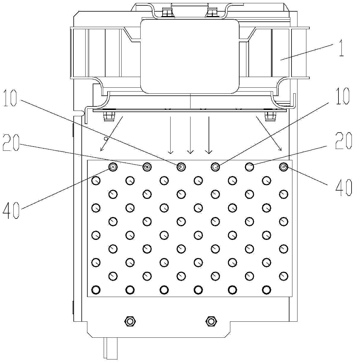 Evaporator assembly and refrigerating device with same