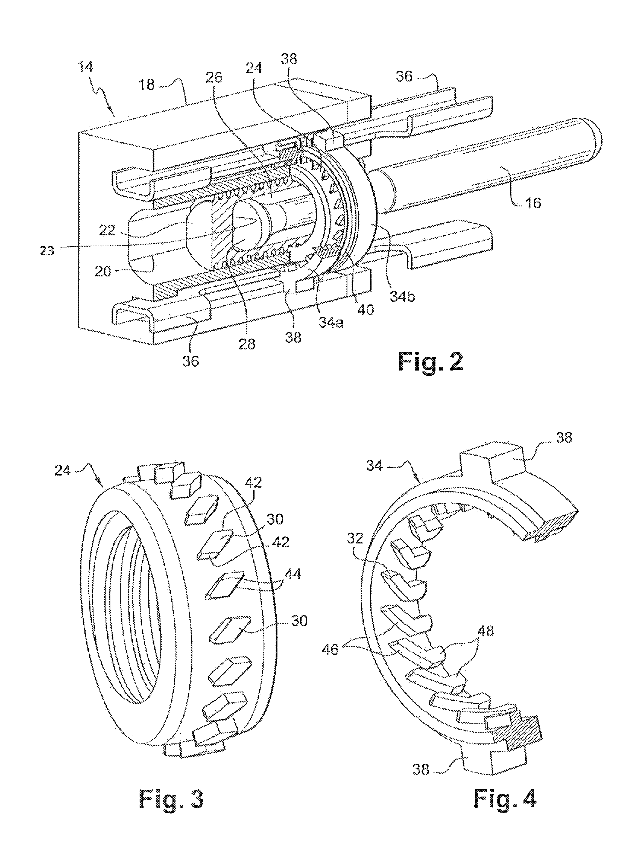 Under travel actuator, particularly for automobile clutch