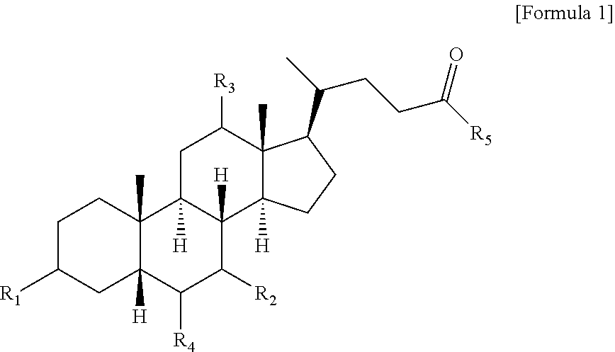 Method for preparing bile acid derivative by using continuous flow reaction