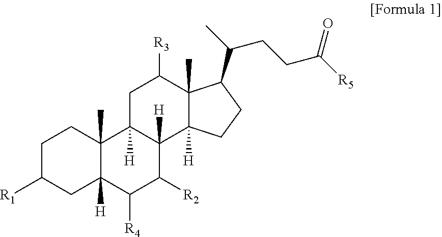 Method for preparing bile acid derivative by using continuous flow reaction