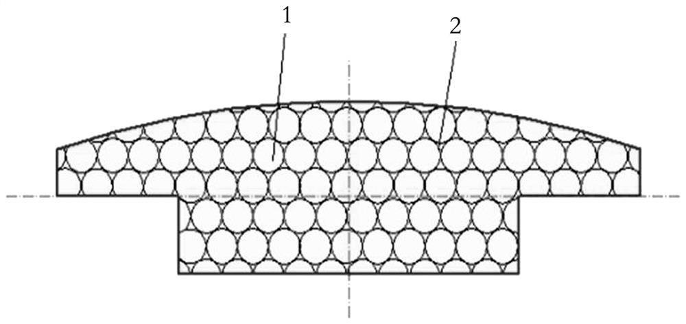 Modular assembling method for prefabricated spherical fragment of ammunition warhead