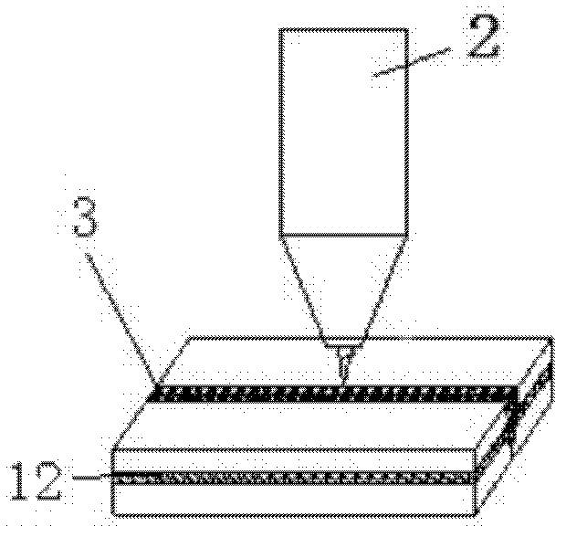 Method for diagnosing galvanized steel laser powder addition welding defects on line based on characteristic spectrum