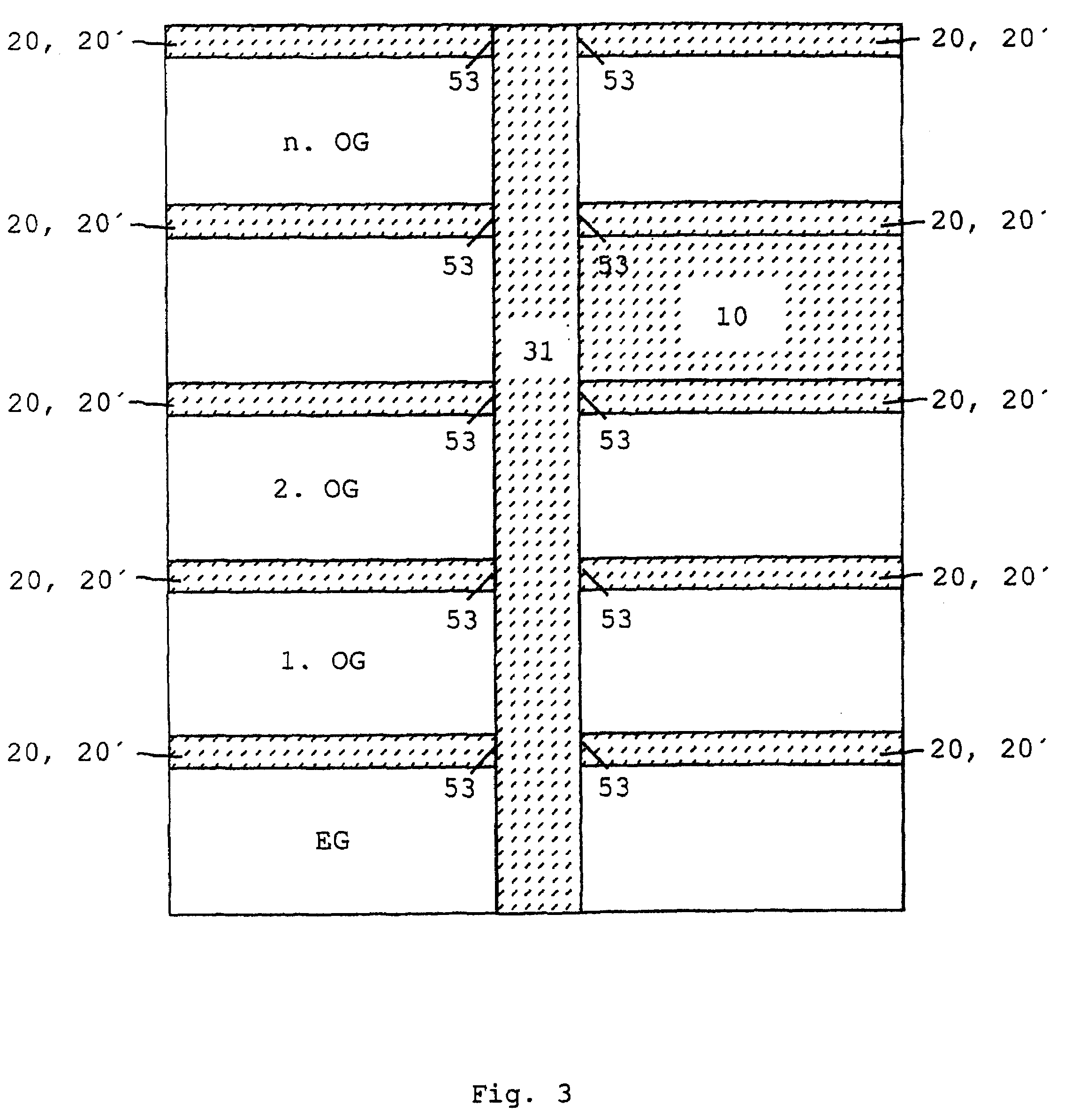 Inert rendering method with a nitrogen buffer