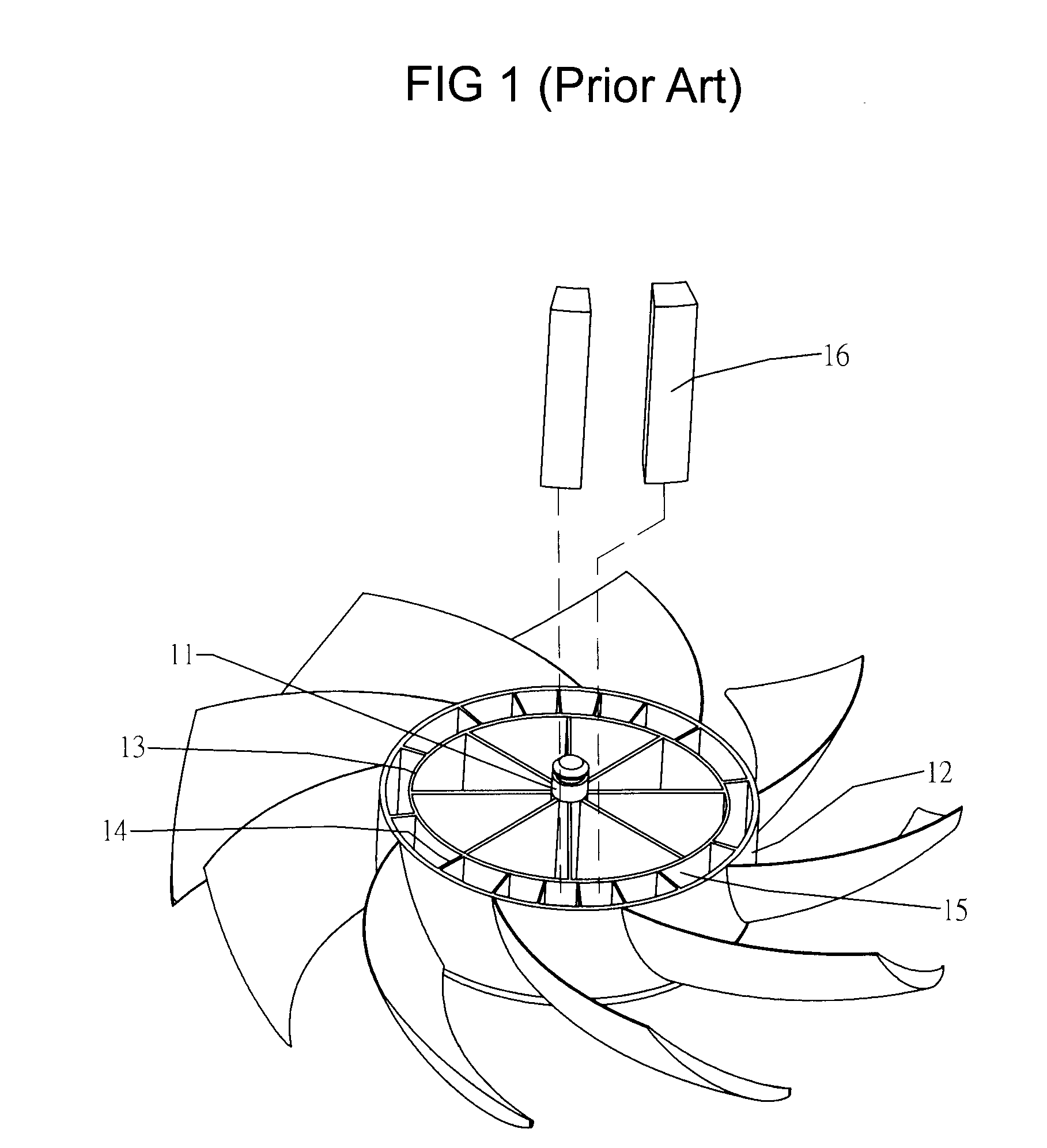 Adjustable device for balancing a fan